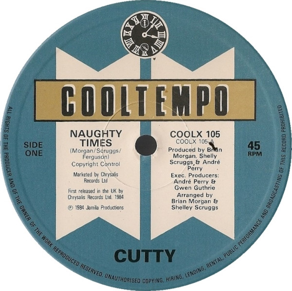 Cutty - Naughty Times | Cooltempo (COOLX 105) - main