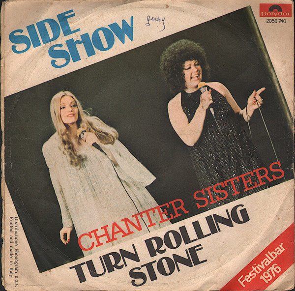 Chanter Sisters - Side Show / Turn Rolling Stone | Polydor (2058 740) - 2