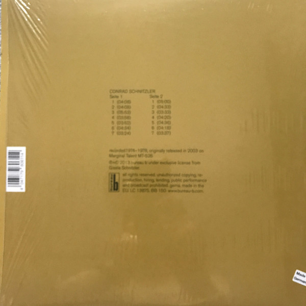 Conrad Schnitzler - Gold | Bureau B (BB 150) - 2