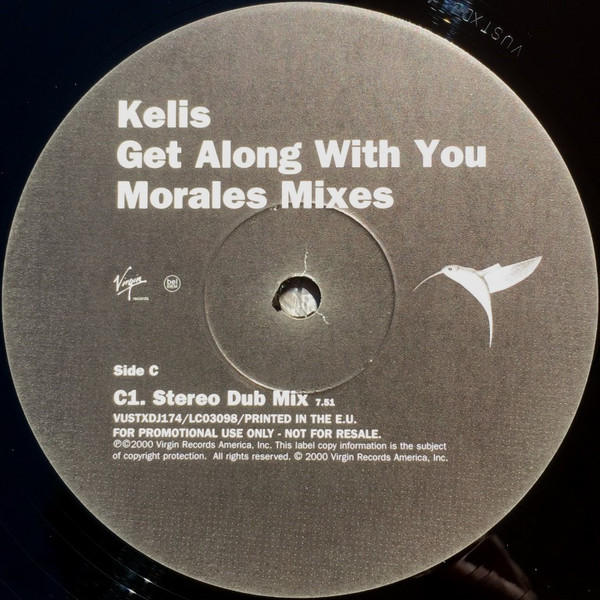Kelis - Get Along With You / Morales Mixes | Virgin (VUSTXDJ 174) - 4