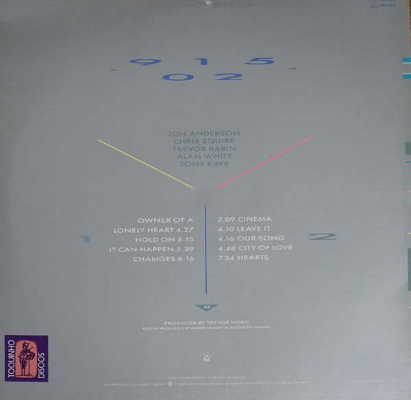 Yes - 90125 | ATCO Records (79-0125-1) - 2