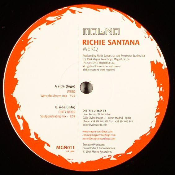 Richie Santana - Werq | Magna Recordings (MGN011) - main