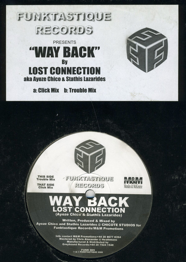 Lost Connection - Way Back | Funktastique Records (FUNK 005)