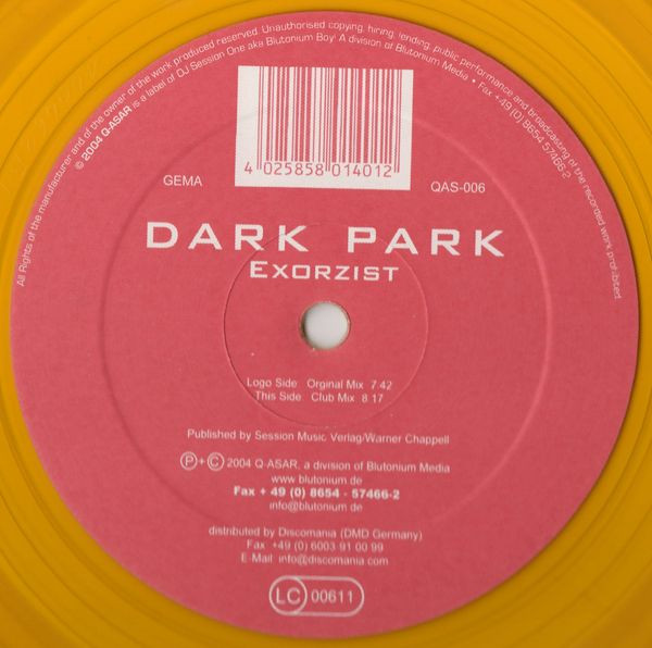 Dark Park - Exorzist | Q-Asar (QAS-006) - main