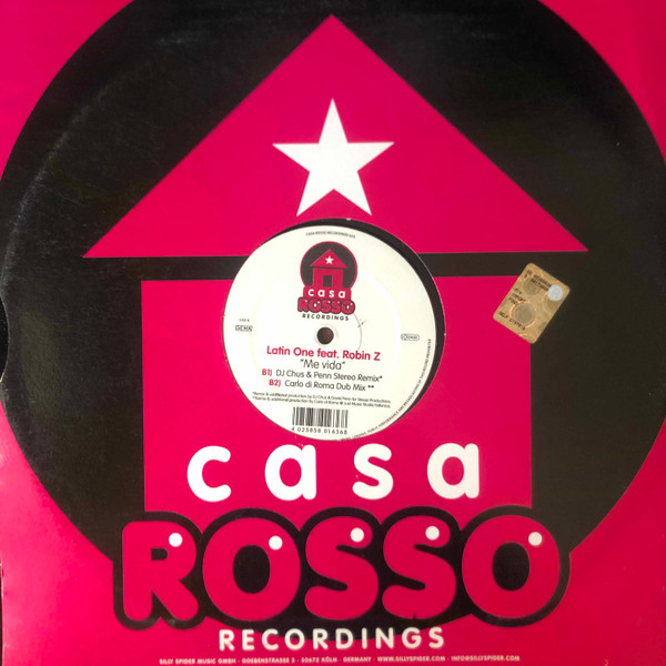 Latin One Feat. Robin Z - Me Vida | Casa Rosso Recordings (CR 023)