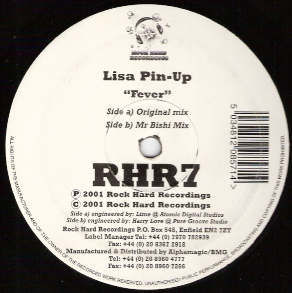 Lisa Pin-Up - Fever | Rock Hard Recordings (RHR7) - 3