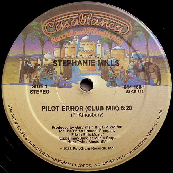 Stephanie Mills - Pilot Error | Casablanca (814 168-1) Stephanie Mills - Pilot Error | Casablanca (814 168-1)