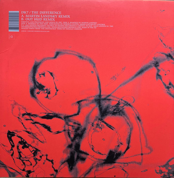 DK7 - The Difference (Remixes) | Output (OPR 55 X) - 2