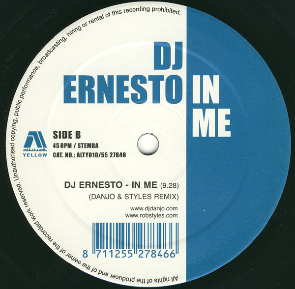 DJ Ernesto - In Me | Altitude Yellow (ALTY010) - 2 DJ Ernesto - In Me | Altitude Yellow (ALTY010) - 2