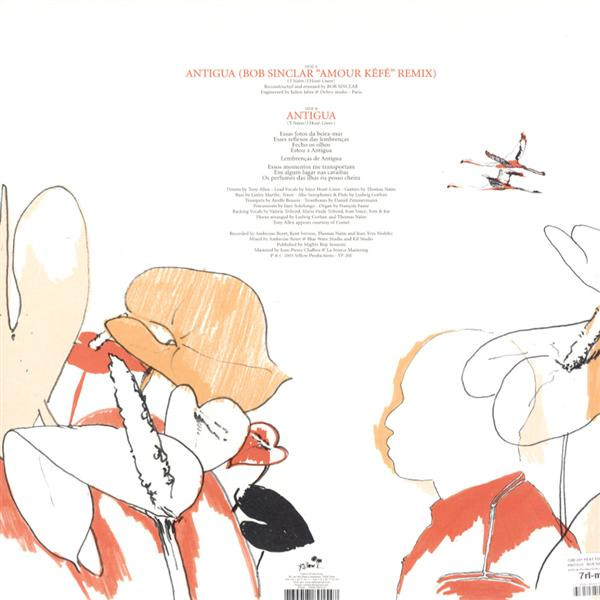 Tom & Joyce Featuring Tony Allen - Antigua | Yellow Productions (YP 201) - 2