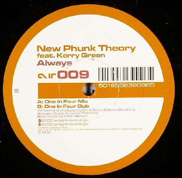 New Phunk Theory Feat. Kerry Green - Always | Airtight (AIR 009) - main