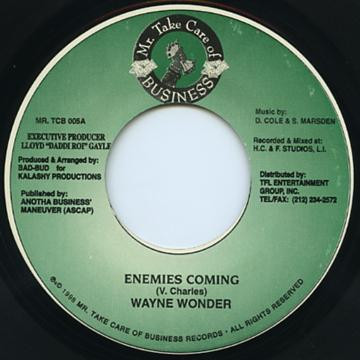 Wayne Wonder - Enemies Coming | Mr. Take Care Of Business (MR. TCB 005) - main