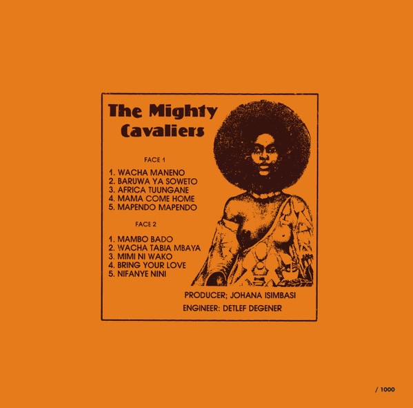 The Mighty Cavaliers - Mapendo | Want Some Records (WSR001)