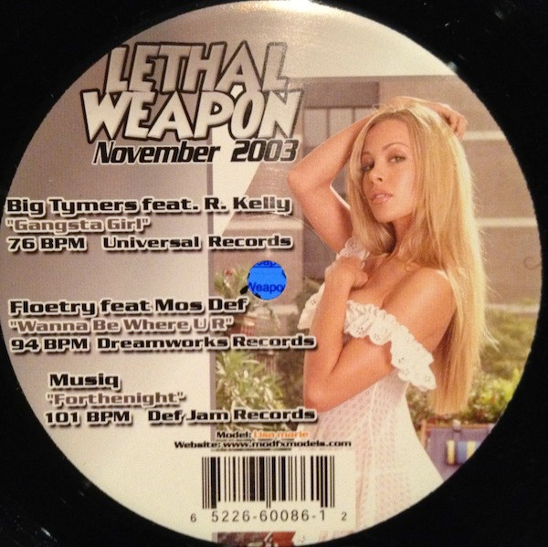 Various - Lethal Weapon November 2003 | Strictly Hits Vinyl Service (none)