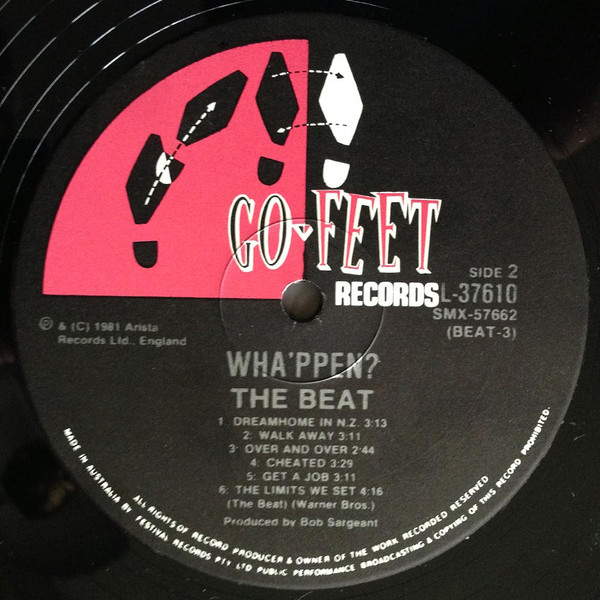 The Beat - Wha'ppen? | Go-Feet Records (L 37610) - 4 The Beat - Wha'ppen? | Go-Feet Records (L 37610) - 4