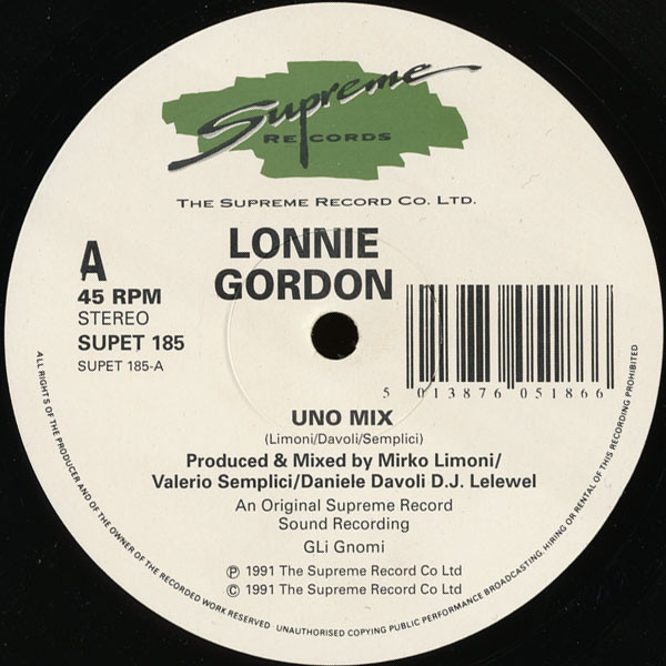 Lonnie Gordon - Gonna Catch You | Supreme Records (SUPET 185) - 3 Lonnie Gordon - Gonna Catch You | Supreme Records (SUPET 185) - 3