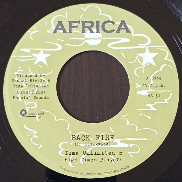 Time Unlimited & High Times Players - Back Fire | Hornin' Sounds (HS-51) - main