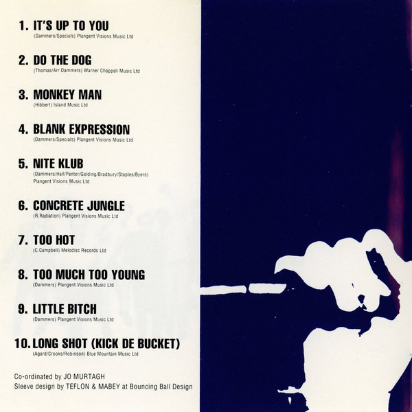 The Specials - Live At The Moonlight Club | Two-Tone Records (CCD 5011) - 4