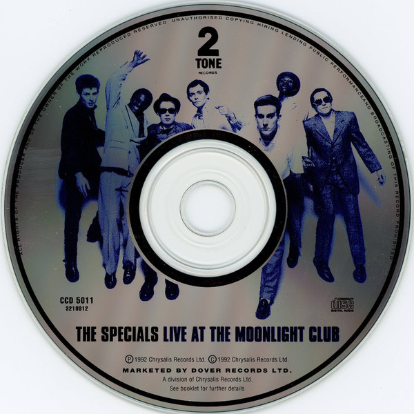 The Specials - Live At The Moonlight Club | Two-Tone Records (CCD 5011) - 3