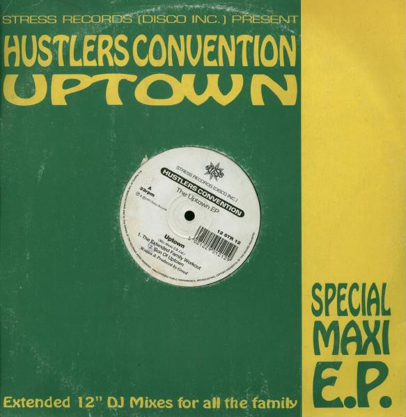 Hustlers Convention - The Uptown EP | Stress Records (12 STR 12)