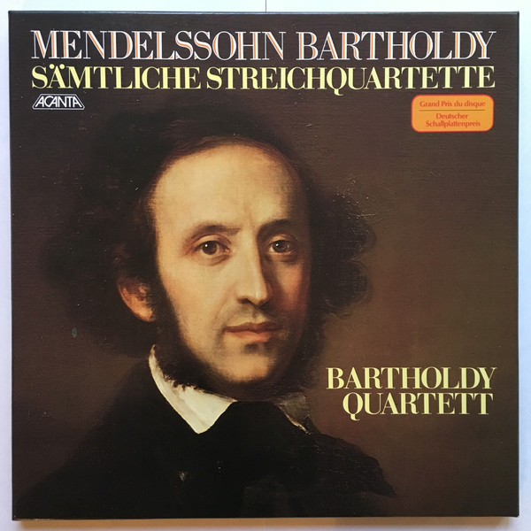 Felix Mendelssohn-Bartholdy , Bartholdy Quartett - Sämtliche Streichquartette | Acanta (913-23-075) - main