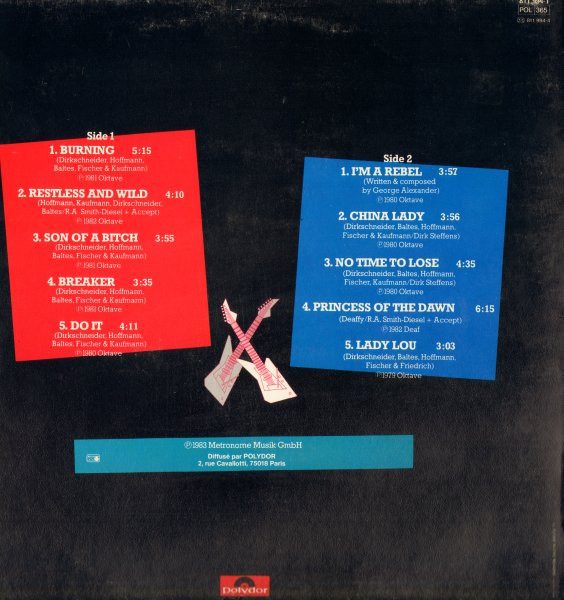 Accept - Best Of Accept | Polydor (811 994-1) - 2