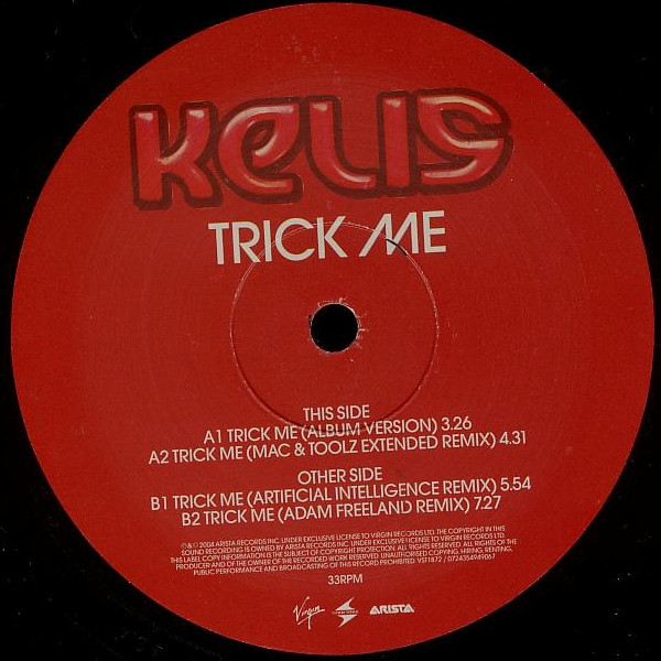 Kelis - Trick Me | Virgin (VST1872) - 3