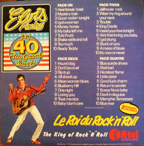 Elvis Presley - Les 40 Plus Grands Succes Originaux | K-Tel (KF-138) - 2