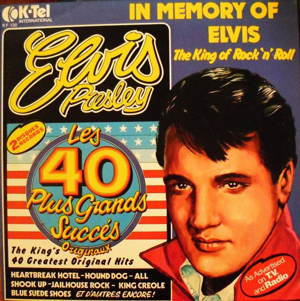 Elvis Presley - Les 40 Plus Grands Succes Originaux | K-Tel (KF-138) - main