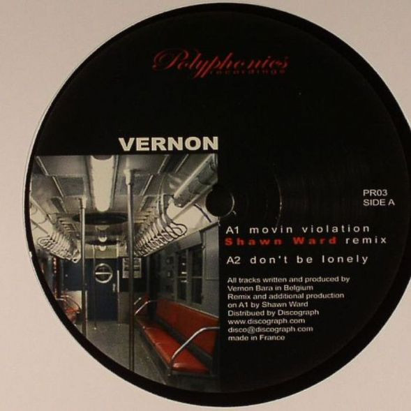 Vernon Bara - Movin Violation EP | Polyphonics Recordings (PR03) - main Vernon Bara - Movin Violation EP | Polyphonics Recordings (PR03) - main