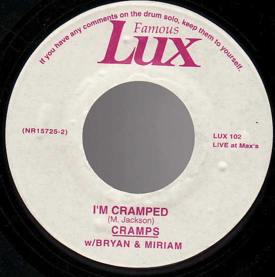 The Cramps - Dance Of The Cannibals Of Sex | Famous Lux (LUX 102) - 4