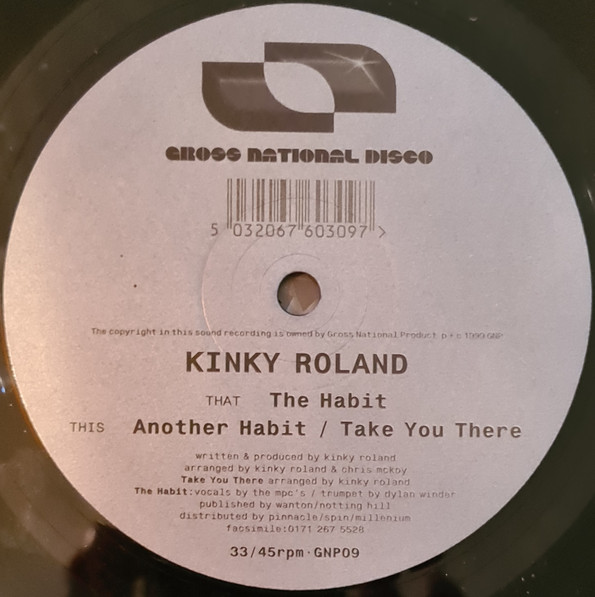Kinky Roland - The Habit | Gross National Product (GNP 009)