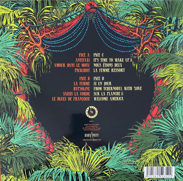 La Femme - Psycho Tropical Berlin | Born Bad Records (BB051) - 2 La Femme - Psycho Tropical Berlin | Born Bad Records (BB051) - 2