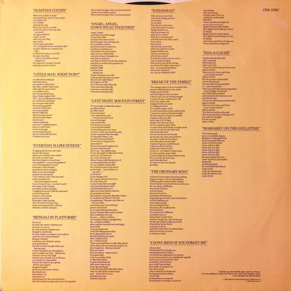 Morrissey - Viva Hate | His Master's Voice (CSD 3787) - 8