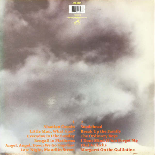 Morrissey - Viva Hate | His Master's Voice (CSD 3787) - 3