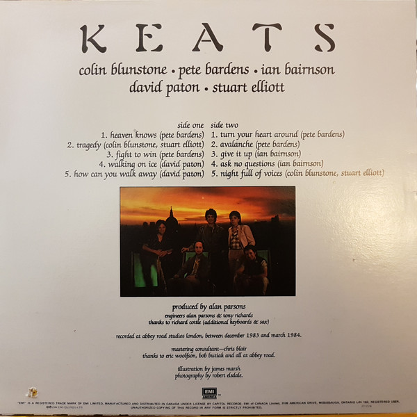 Keats - Keats | EMI (ST-17136) - 2