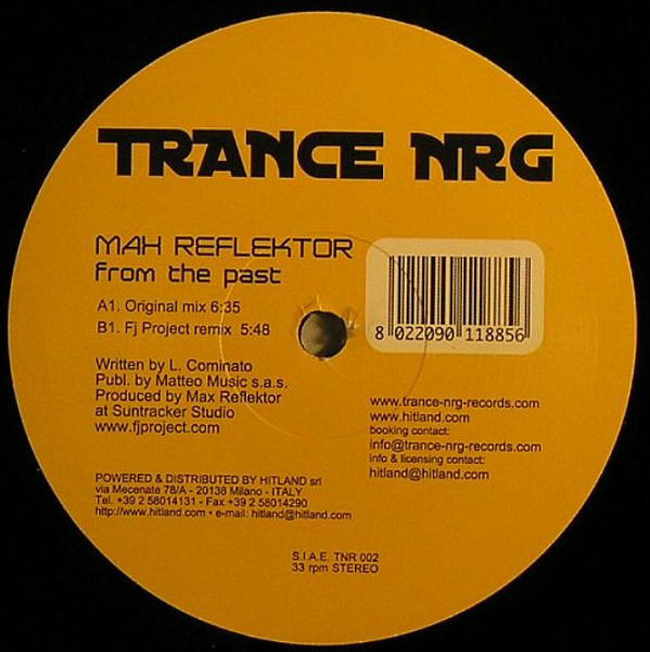 Max Reflektor - From The Past | Trance NRG (TNR 002)