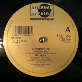 Damian - Supernature | Internal Affairs Recording Co. (KGB T 003) - 4