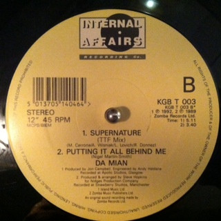 Damian - Supernature | Internal Affairs Recording Co. (KGB T 003) - 3