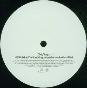 Dirty Vegas - Walk Into The Sun | Parlophone (07243-861964-6-0) - 3