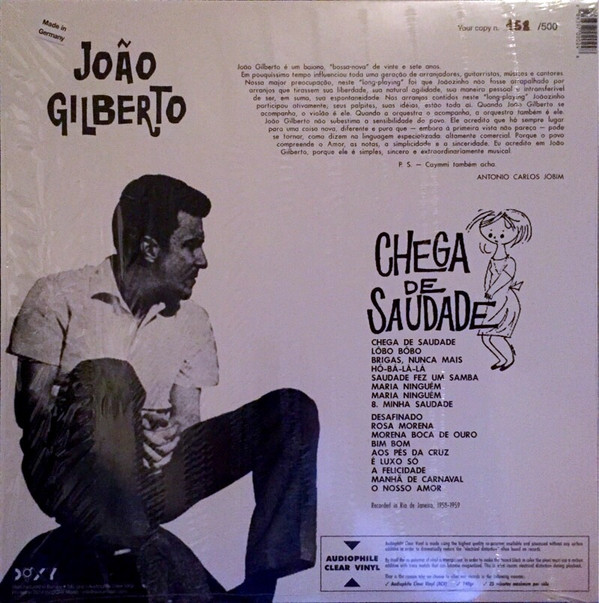João Gilberto - Chega De Saudade | Doxy (ACV2024) - 2