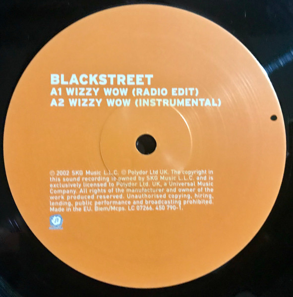 Blackstreet - Wizzy Wow | DreamWorks Records (450-790-1) - 3 Blackstreet - Wizzy Wow | DreamWorks Records (450-790-1) - 3