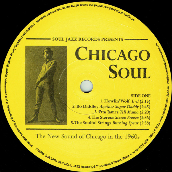 Various - Chicago Soul | Soul Jazz Records (SJR LP93) - 3 Various - Chicago Soul | Soul Jazz Records (SJR LP93) - 3