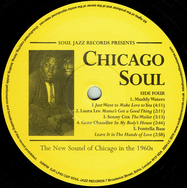 Various - Chicago Soul | Soul Jazz Records (SJR LP93) - 6 Various - Chicago Soul | Soul Jazz Records (SJR LP93) - 6