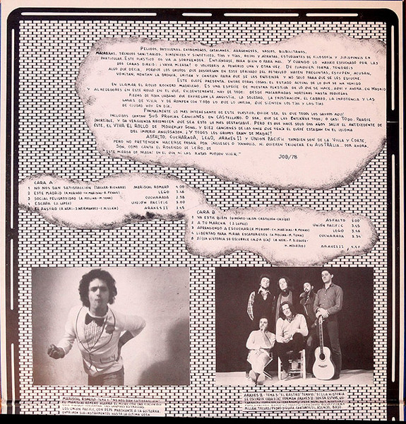 Various - Rock Del Manzanares - Visca El Rollo Vol. 2 | Chapa Discos (HS-35004) - 4