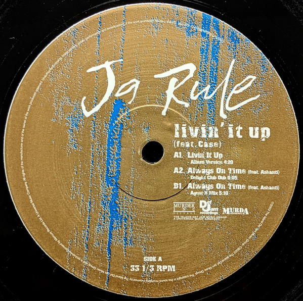 Ja Rule Feat Case - Livin' It Up | Def Jam Recordings (063 978-1) - 3