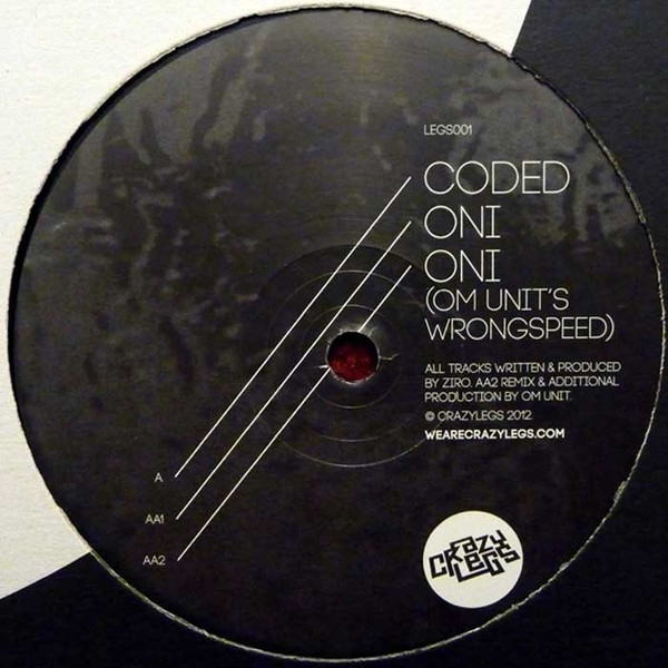 Ziro - Coded / Oni | Crazylegs (LEGS001)