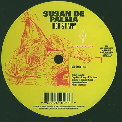 Susan De Palma - High & Happy | Circus (CS 1021)