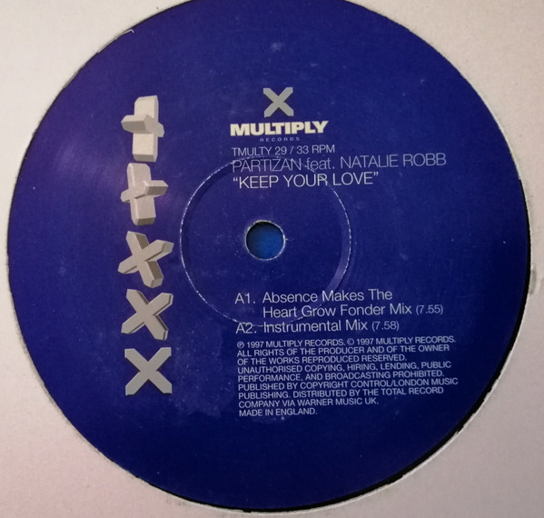 Partizan Feat. Natalie Robb - Keep Your Love | Multiply Records (TMULTY29) - 3