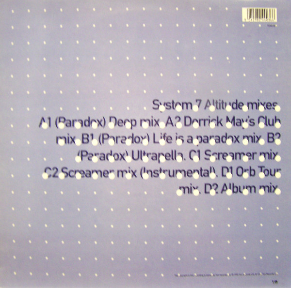 System 7 Featuring Ultra Naté - Altitude | 10 Records (TENG 403) - 2 System 7 Featuring Ultra Naté - Altitude | 10 Records (TENG 403) - 2